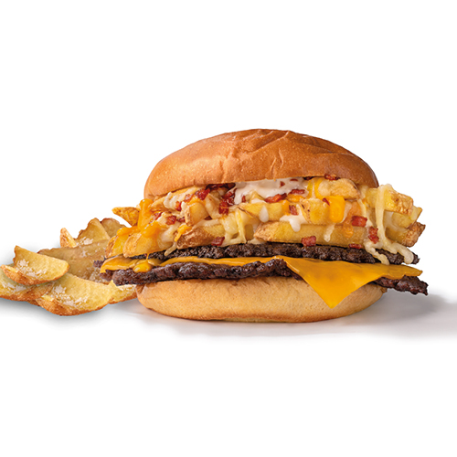 Bacon & Cheese Fries Burger